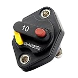 B Blesiya サーキットブレーカー　ヒューズホルダー　遮断器　手動　高温耐　使いやすい　RV32V 10A　高品質