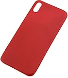 Plus Nao(プラスナオ) iPhoneXカバー iPhoneXケース iphone8 iPhone8plus iPhone10 シェル ケース カバー 半透明 apple アップル アイフォ 12ProMax レッド
