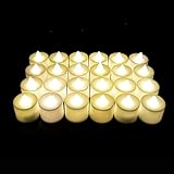 Balai LED キャンドルライト ろうそく リアル感 癒しの灯り 揺らぐ炎 安全 省エネ 長持ち 便利 インテリアライト 24個セット 電気ろうそく クリスマス/結婚式/誕生日などに最適 室内 室