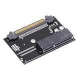 cablecc SFF-8639 U.2 ホストアダプター NVMe ルーラー 1U GEN-Z EDSFF 2C 8X ショート SSD PM983 E1.L キャリアアダプター
