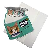 アクティブコーポレーション グリーティングカード[フェリシモ猫部]封筒付き ミニカード/THANK YOU ねこ