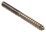 The Hillman Group 44945 1/4-20 x 2-Inch Stainless Steel Hanger Bolts, 15-Pack [並行輸入品]