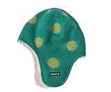 connect M コネクトエム 耳あて付きニット帽[ベビー・キッズ] 54-1001 グリーン Sサイズ 日本製 国産 ニットキャップ ニットワッチ ニット帽子 ウィンター 飛行帽 フライトキャップ