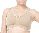 シンプルさ簡単スナップオフBras for授乳withコンタリングシャーリングストレッチバンド