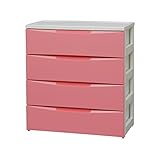 アイリス ワイドチェスト/COD-724 ホワイト/ピンク