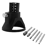 Baoblaze 6本セット　ルータードリルビット　HSS　ロータリー　マルチツール　切削ガイド付き　　