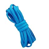 [Goodlace] 楕円形 オーバルタイプの無地シューレース 140cm 0.7cm幅 No.16 スカイブルー