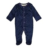 My Blankee Minky Dot Footie Romper, Navy, 0-3 Months by My Blankee