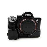 kinokoo SONY ソニー A9 / A7R III (A7R3) / A7Ⅲ 専用カメラケース ILCE-9 / A7R3 ボディケース バッテリーの交換でき 三脚ネジ穴付き(ブラックA)