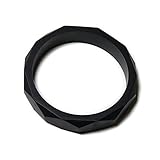 Mama & Little - Finley Silicone Teething Bangle - Black Licorice [並行輸入品]