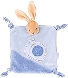 Kaloo Doudou Rabbit Comforter with Snail (Blue) by Kaloo