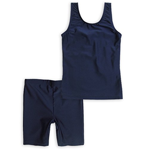 ASHBERRY （アッシュベリー） キッズスクール水着 女の子用上下セパレート型 [UPF50+紫外線対策加工] 170cm(865647)