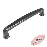 Cosmas ® 4392 – 128bnブラックニッケルモダンキャビネットハードウェアハンドルプル – 5 "インチ( 128 mm )穴中心 – 10パック