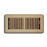 Truaire C150MB 02X10(Duct Opening Measurements) Floor Supply Grille 2-Inch by 10-Inch Floor Register