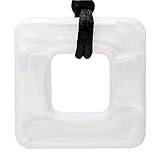 Teething Bling Pearl Shimmer Square Pendant Teether Necklace by Teething Bling