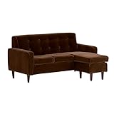 arne キッズソファー ミニソファ L字 3人掛け 日本製 Gulliver ガリバー ディープブラウン