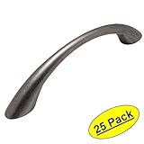 Cosmas ® 4003 WN風化ニッケルモダンキャビネットハードウェアアーチBowハンドルプル – 3 – 3 / 4 "インチ( 96 mm )穴中心 – 25パック