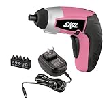 SKIL 2354-06 iXO Power Screwdriver with 5-piece Bit Set, Pink [並行輸入品]