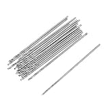 SODIAL(R) 20個　0.5mm直径　ストレートシャンクメタルスパイラルツイストドリルビット