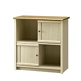 ストッカー 木目調 フレンチ カントリー 扉式 デザイン ホワイト ミルフィー MLC-8080ST