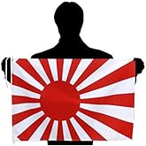 TOSPA 海軍旗 Ｌ判 50×75cm テトロン製 日本製 旭日旗 軍艦旗