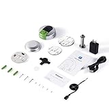 MolySun ドアベル ワイヤレス 玄関VstarcamワイヤレスドアベルカメラWiFiドアインターホンナイトビジョンのIPビデオドア電話レコーダーIOSのAndroid用のベル電話（シルバー）