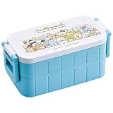 スケーター(Skater) 弁当箱 600ml 抗菌 2段 女性用 すみっコぐらし あつまるんです 日本製 YZW3AG-A