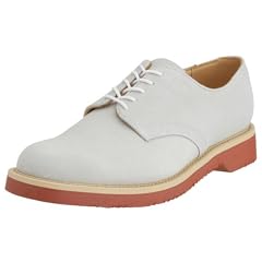 George Cox Casual Gibson 12245: Ivory Suede