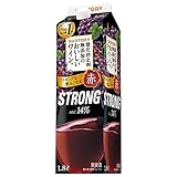 サントリー 無添加のおいしいワイン。ストロング赤 [紙パック] 1.8L 1800ml x 6本[ケース販売] [サントリー/日本/赤ワイン/DH1RP]