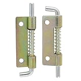 Saim 1ペア左利き春ラッチボルトロックのキャビネットドア3.5インチ