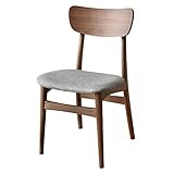 KLM ダイニング 3点 セット ラウンドテーブル ウォールナット 幅110×奥行110×高さ70cm 円形テーブル (グレー)