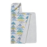 DwellStudio baby/toddler hooded bath towel Triangles [並行輸入品]