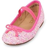THE CHILDREN'S PLACE(ザ・チルドレンズプレイス) ポップトリムグリッターケーラバレエフラット シューズ 13cm【並行輸入】
