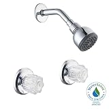 Glacier Bay Aragon 2-handle 1-sprayシャワー蛇口でクロム
