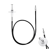 JJC 70cm ケーブルレリーズ 銀色 Fujifilm X-M5 X100VI X-T4 XT4 X100V X-T3 X-T30 X-T2 X-T20 X-T10 X-Pro2 X-Pro1 100F X100T ソニー RX1R II RX10 IV III