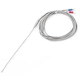 uxcell Kタイプ 温度測定用 熱電対センサー 温度コントローラ 0-400C 2M