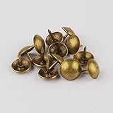 Newone 【200個】 太鼓鋲 直径7mm/8mm/9mm ブロンズ ＤＩＹ 古銅 スタッズ ピン 手工芸品の釘 (直径：9mm；9*9mm)