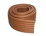 波型コーナークッション2m 2個セット ブラウン