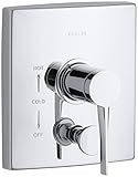 KOHLER K-T14779-4-CP Stance Rite-Temp Valve Trim, Polished Chrome [並行輸入品]