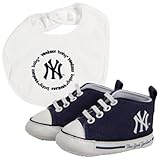 Baby Fanatic Bib with Pre-Walkers, New York Yankees by Baby Fanatic [並行輸入品]