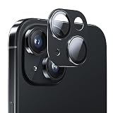 NIMASO カメラフィルム iPhone 15/iPhone 15 Plus 用 全面保護 カメラレンズ アルミ合金製＋強化ガラス 保護カバー 露出オーバー防止 アイフォン15対応/15プラス対応 1枚セット NCM23H717