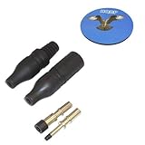 HQRP ペアMC3の2.5平方ミリメートルラインソーラーパネルコネクタオス＆メス（M＆F） - PV /太陽光発電システム + HQRP コースター