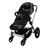 Kidiway iZoom Stroller, Black by Kidiway [並行輸入品]