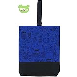 こぐまちゃん総柄シューズケース (ブルー) 【KC-KFG-K054】