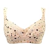 Zhhlinyuan Pregnant Women Maternity Nursing Bra Front Open Bra Breast Feeding Underwear コットン