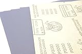 金属/印材研磨/紙ヤスリ　耐水ペーパー5枚入り＃3000