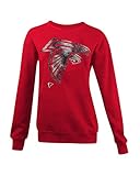 NFL Atlanta Falconsレディース6329l AthleticフリースクルーT、レッド、XL