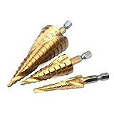 3本セット4-12/4-20/4-32高速工具鋼ステップドリルセット33本の汎用ドリルに相当