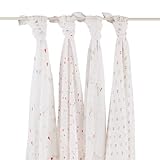 aden+anais（エイデンアンドアネイ） swaddle クラシック・スワドル おくるみ 4枚セット make believe【2044】