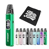 【V2カートリッジ搭載】VOOPOO ARGUS G3 Pod Kit ブープー アーガス ジー3｜電子タバコ VAPE 本体 スターターキット 1500mAh 3ml FlavorKitchenオリジナルポーチ同梱 (Moss Green)